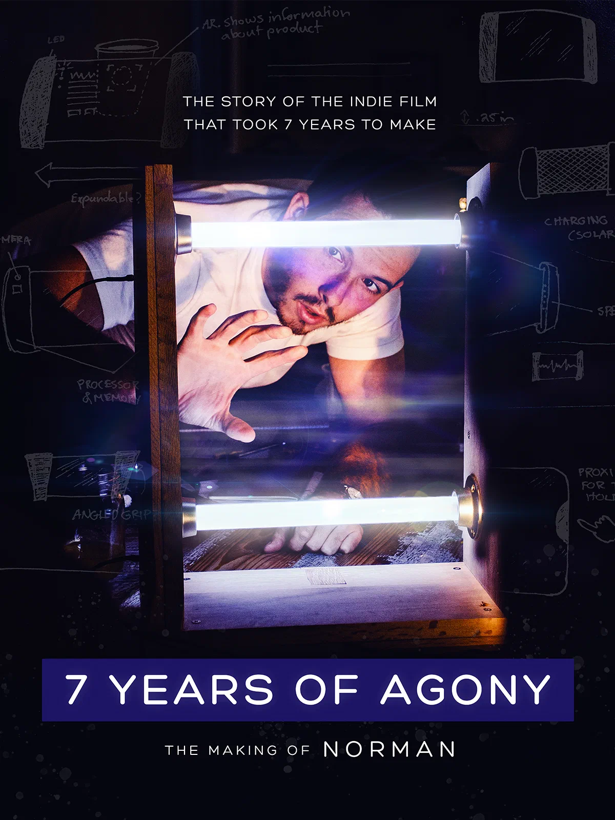 Poster for 7 Years of Agony: The Making of Norman