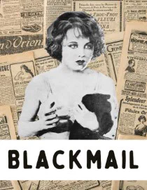 Poster for Blackmail