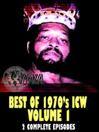 Poster for IWA Best of 1970's Wrestling Vol 1