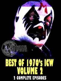 Poster for IWA Best of 1970's Wrestling Vol 2