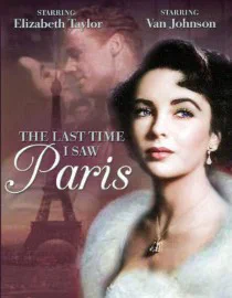 Poster for The Last Time I Saw Paris