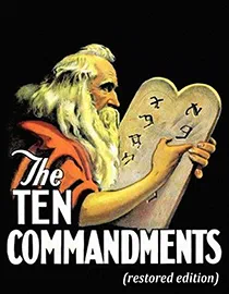 Poster for The Ten Commandments: Restored Edition